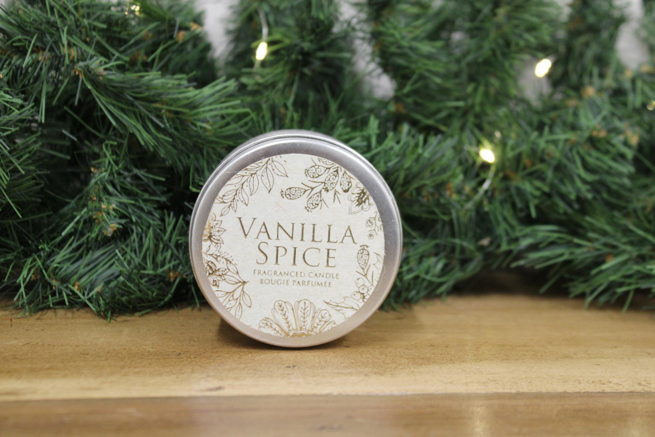 Vanilla Spice Tin Candle-1