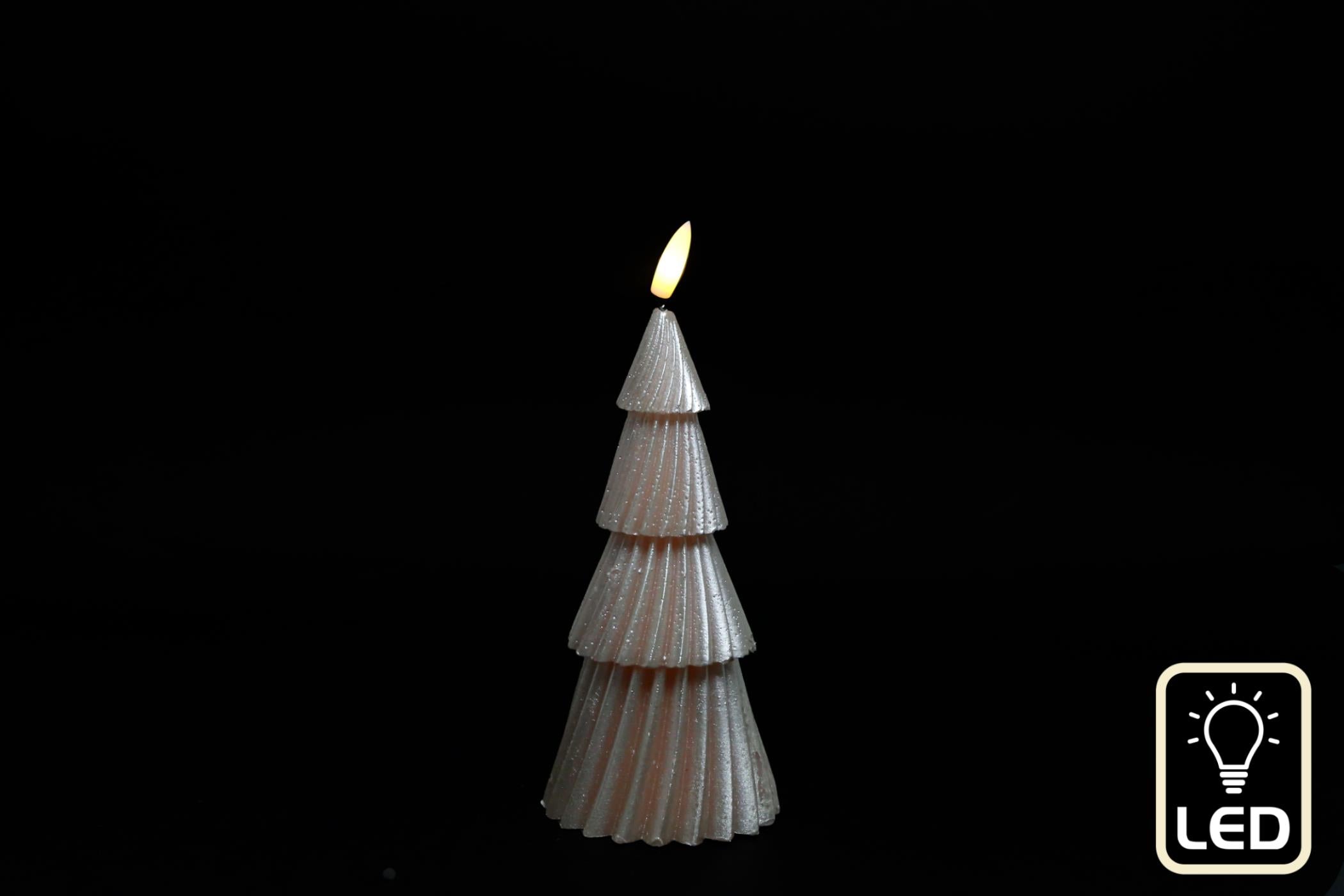 Christmas Tree LED Candle Small-0