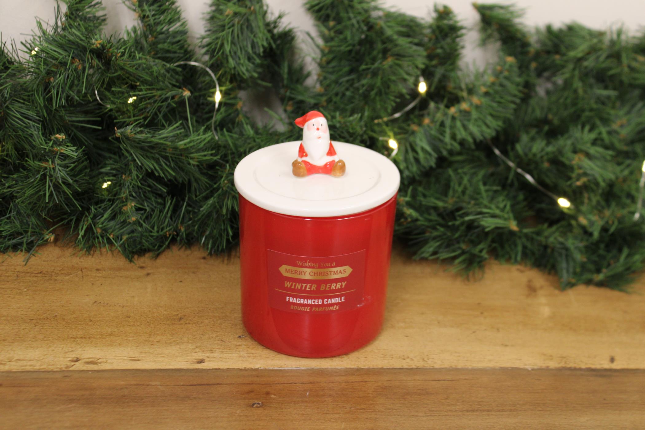 Father Christmas Character Candle-pot-1