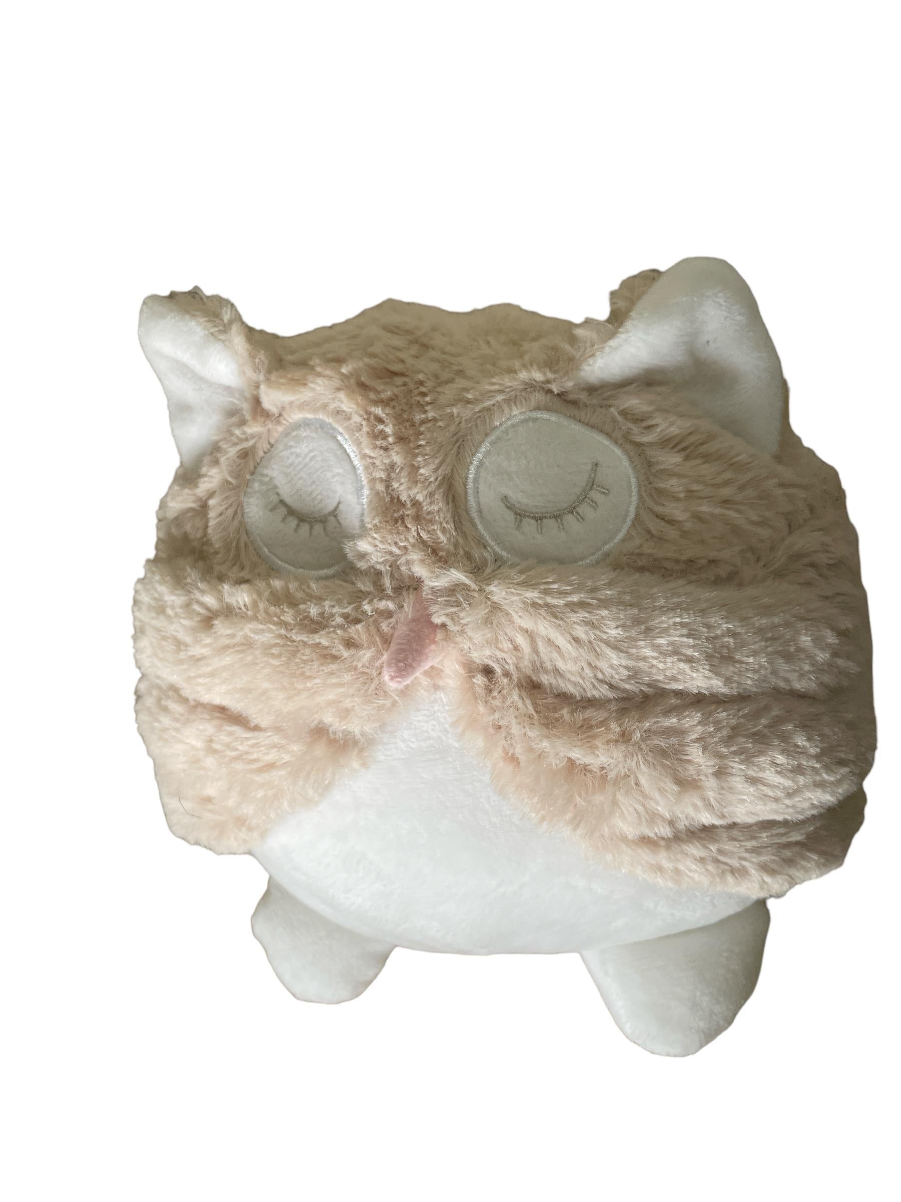 Cream Soft Owl Door Stop-2