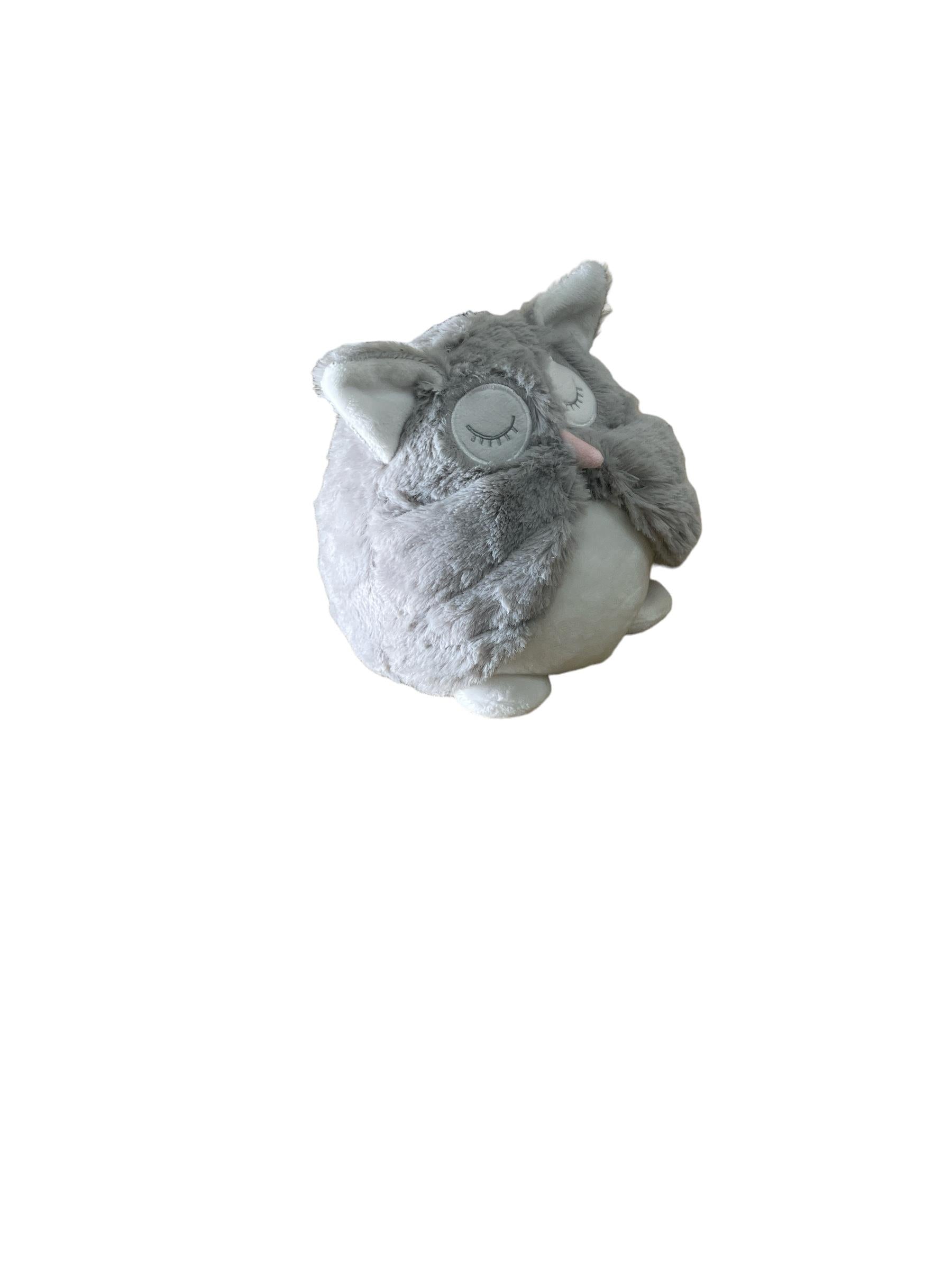 Grey Soft Owl Door Stop-1