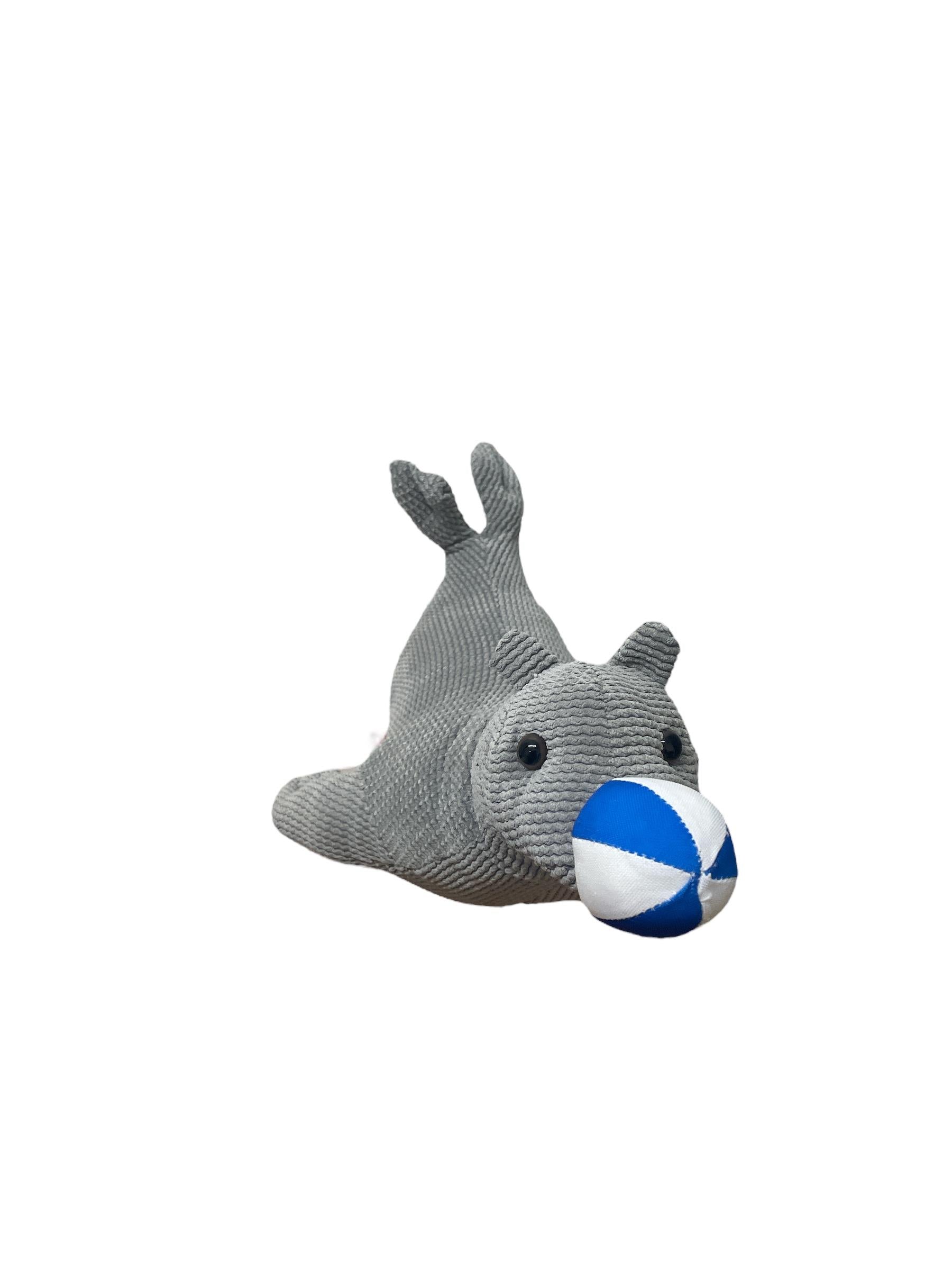 Seal With Blue & White Ball Door Stop-0